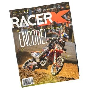 Racer X Illustrated Magazine Ryan‎ Dungey Pro Motocross Encore